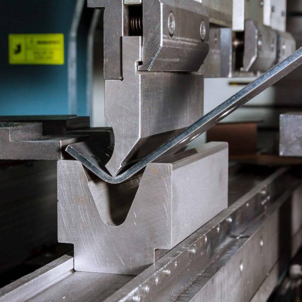 Sheet metal folding