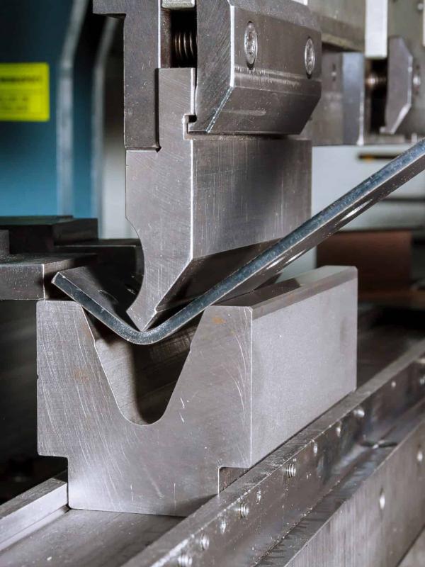 Sheet metal folding